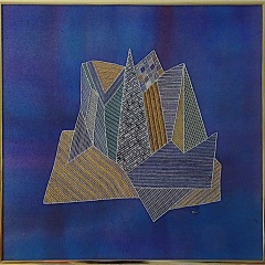 Der Eisberg, Format 40 cm x 40 cm